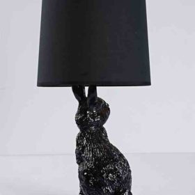 Настольная лампа Rabbit black