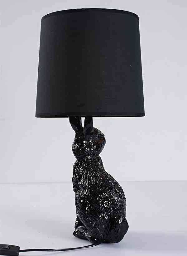 Настольная лампа Rabbit black 2