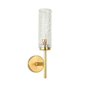 Настенный светильник BRWL7055 antique brass