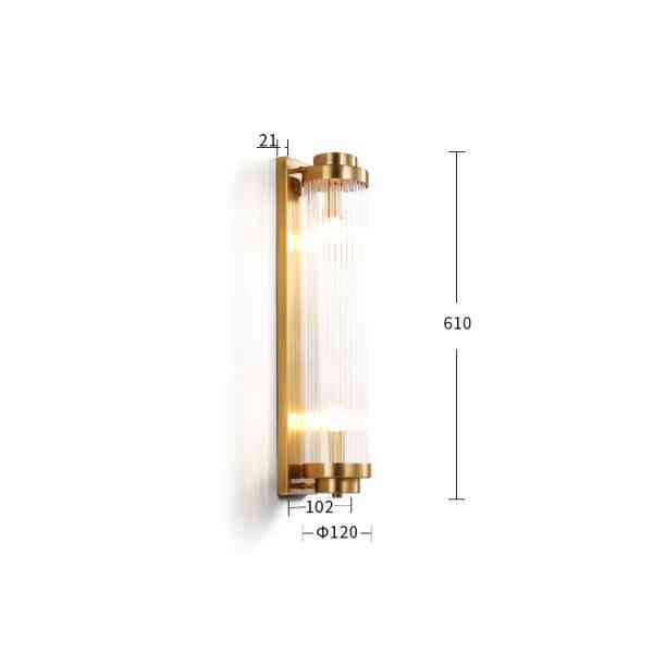 Настенный светильник 88008W/L brass 6