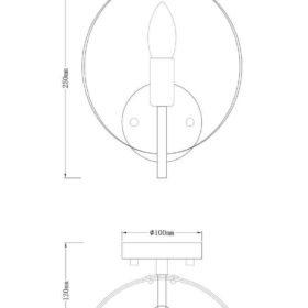 Бра Moderli Ardis V7091-1W