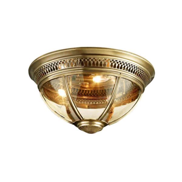Потолочный светильник Residential 3 brass 1