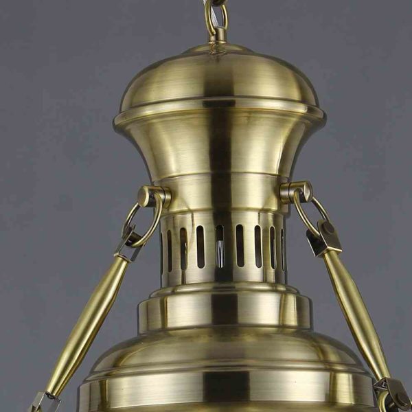 Подвесной светильник KM046P brass 3