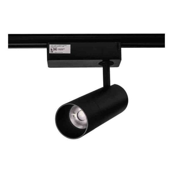 Трековый светодиодный светильник SWG TL28-BL-10-NW 005726 1