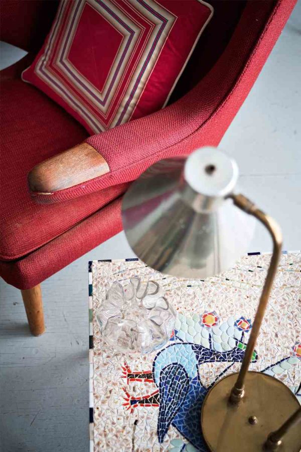 Карниз Loft круглый, одинарный, деревянный, цвет Марсала, Varman.pro — изображение 3