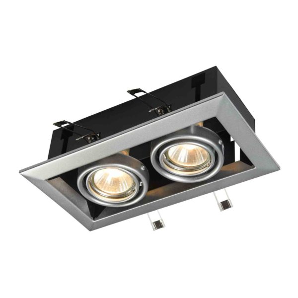 Встраиваемый светильник Technical Metal Modern DL008-2-02-S 4