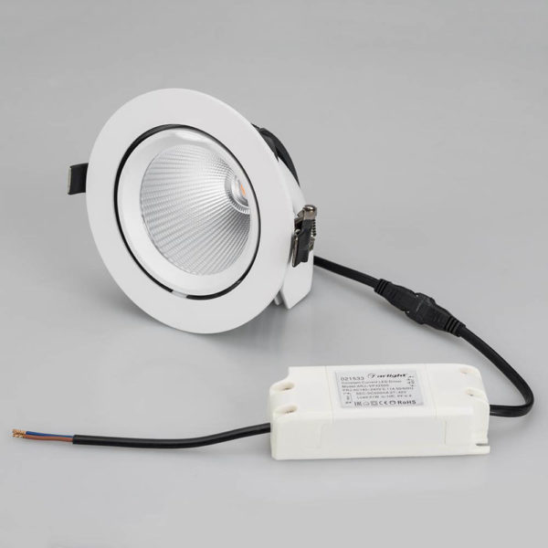 Встраиваемый светодиодный светильник Arlight LTD-Explorer-R130-20W Day4000 024030 3