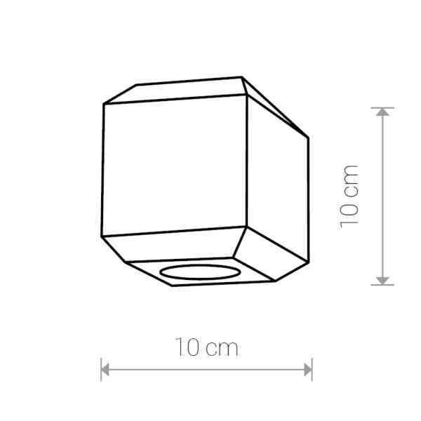 Плафон Nowodvorski Cameleon Geometric B 8425 3