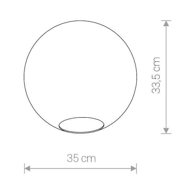 Плафон Nowodvorski Cameleon Sphere XL 8527 3