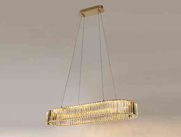 Подвесной светильник Newport 8445/90 oval gold 1