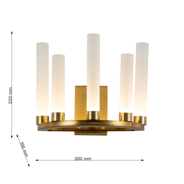 Настенный светильник Favourite Geyser 3015-5W 3