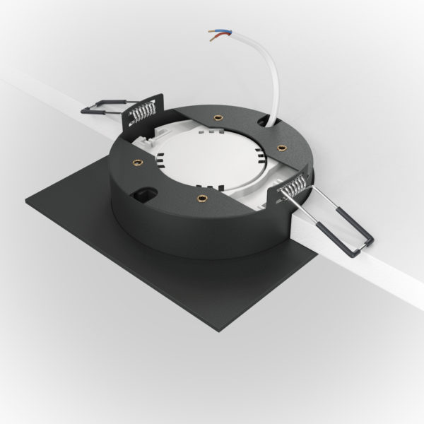 Встраиваемый светильник Technical Hoop DL086-GX53-SQ-BW 4