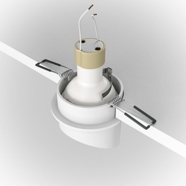 Встраиваемый светильник Technical Lipari DL044-01-GU10-W 4