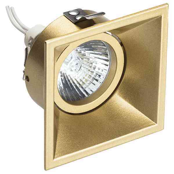 Светильник точечный встраиваемый декоративный под заменяемые галогенные или LED лампы Lightstar Domino 214503 1