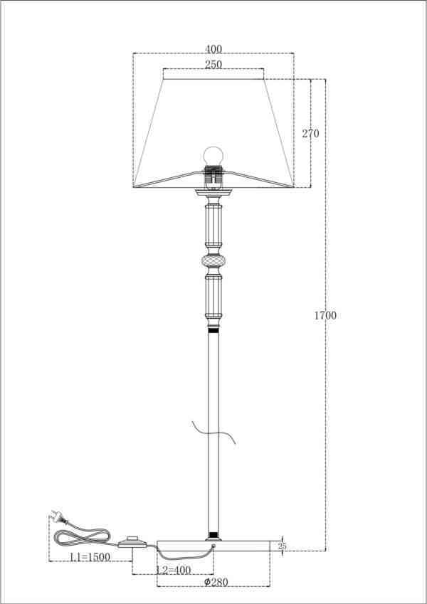 Напольный светильник - VAMVIDNEE VV97405 7