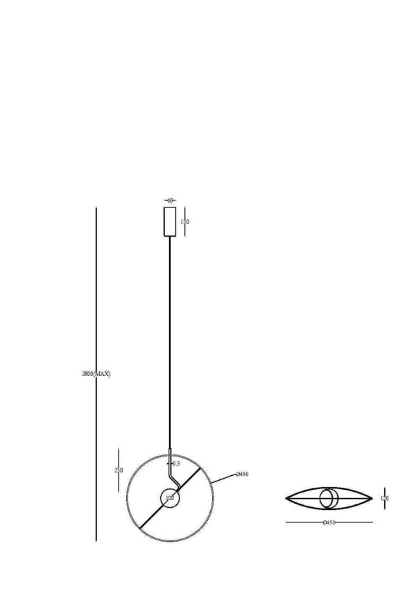 Подвесной светильник Maytoni Reflex MOD154PL-L6W3K 2
