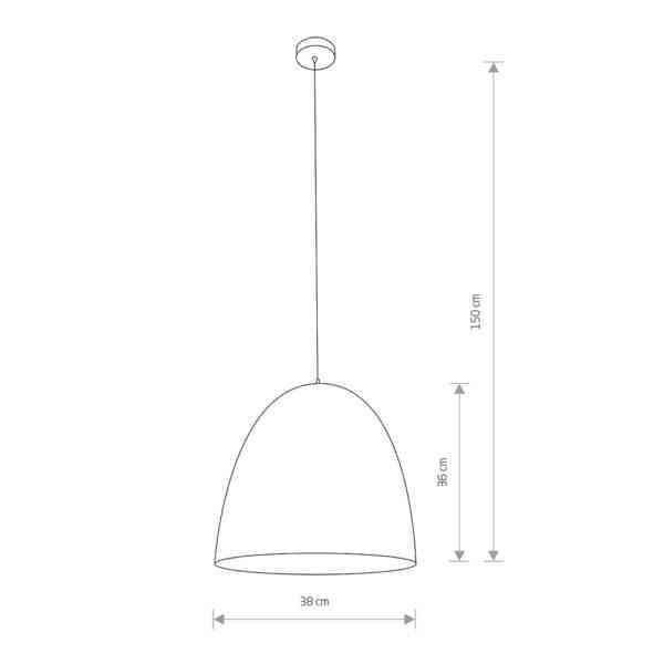 Подвесной светильник Nowodvorski Egg M 10318 2