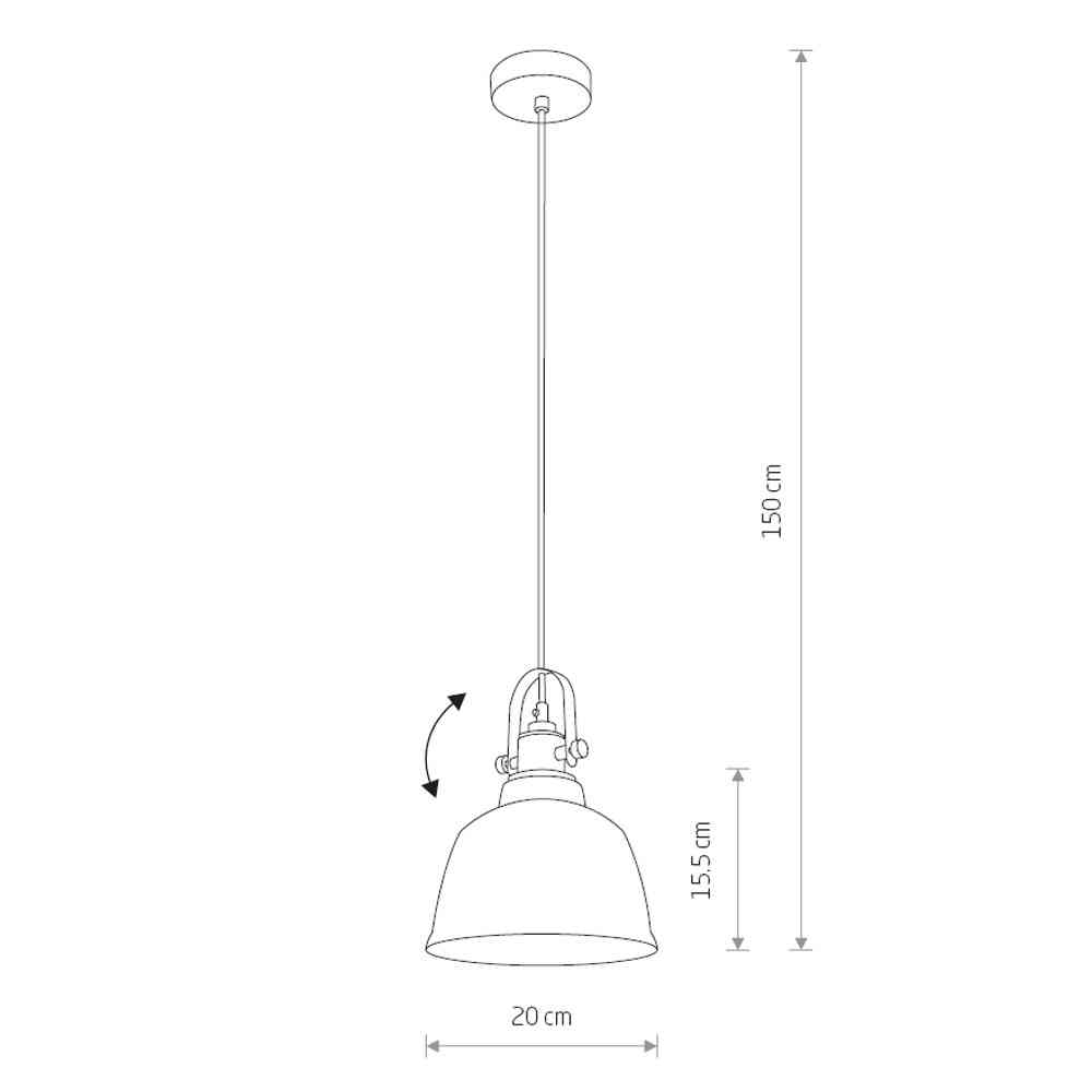 Подвесной светильник Nowodvorski Amalfi M 9152 7