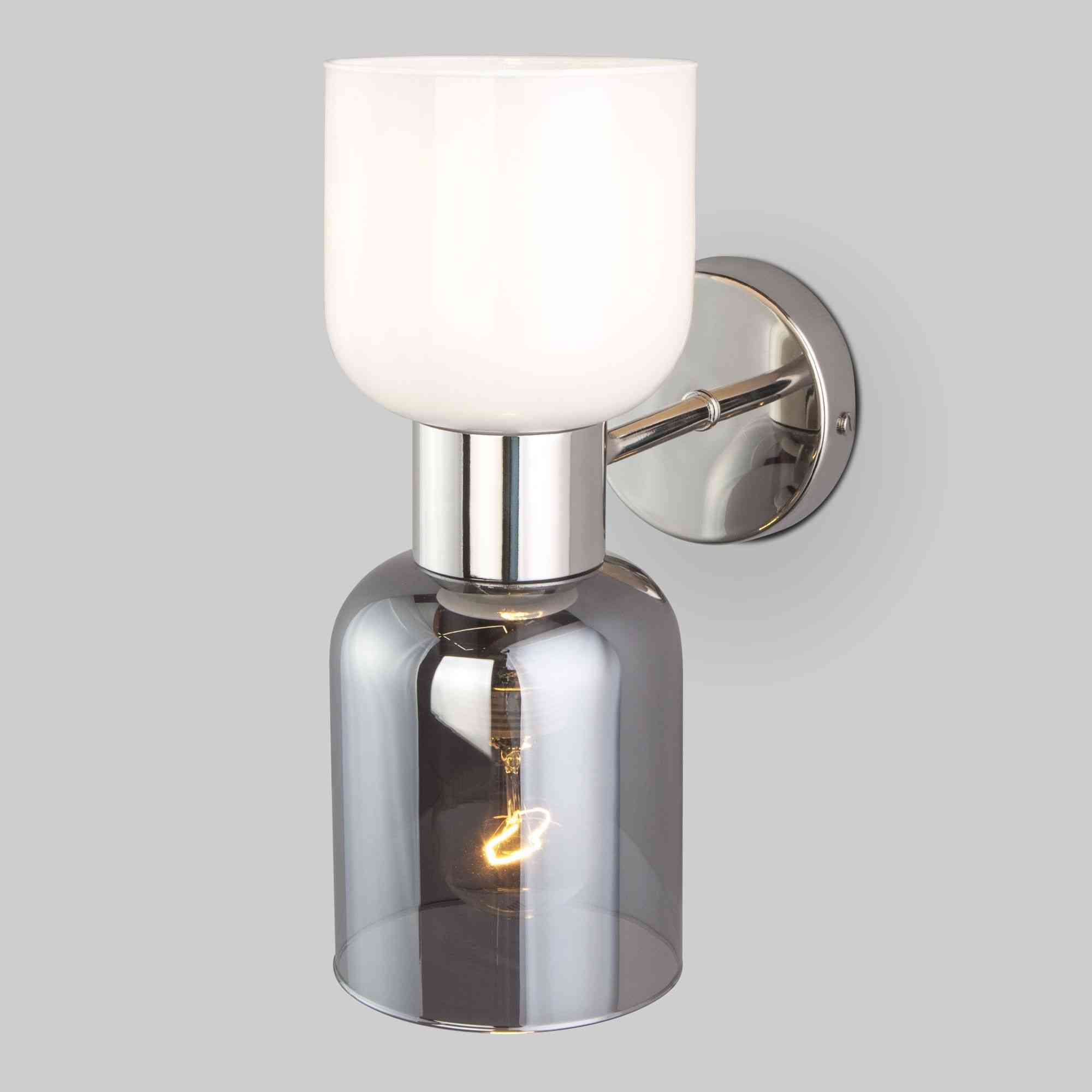 Настенный светильник со стеклянными плафонами Eurosvet Tandem 60118/2