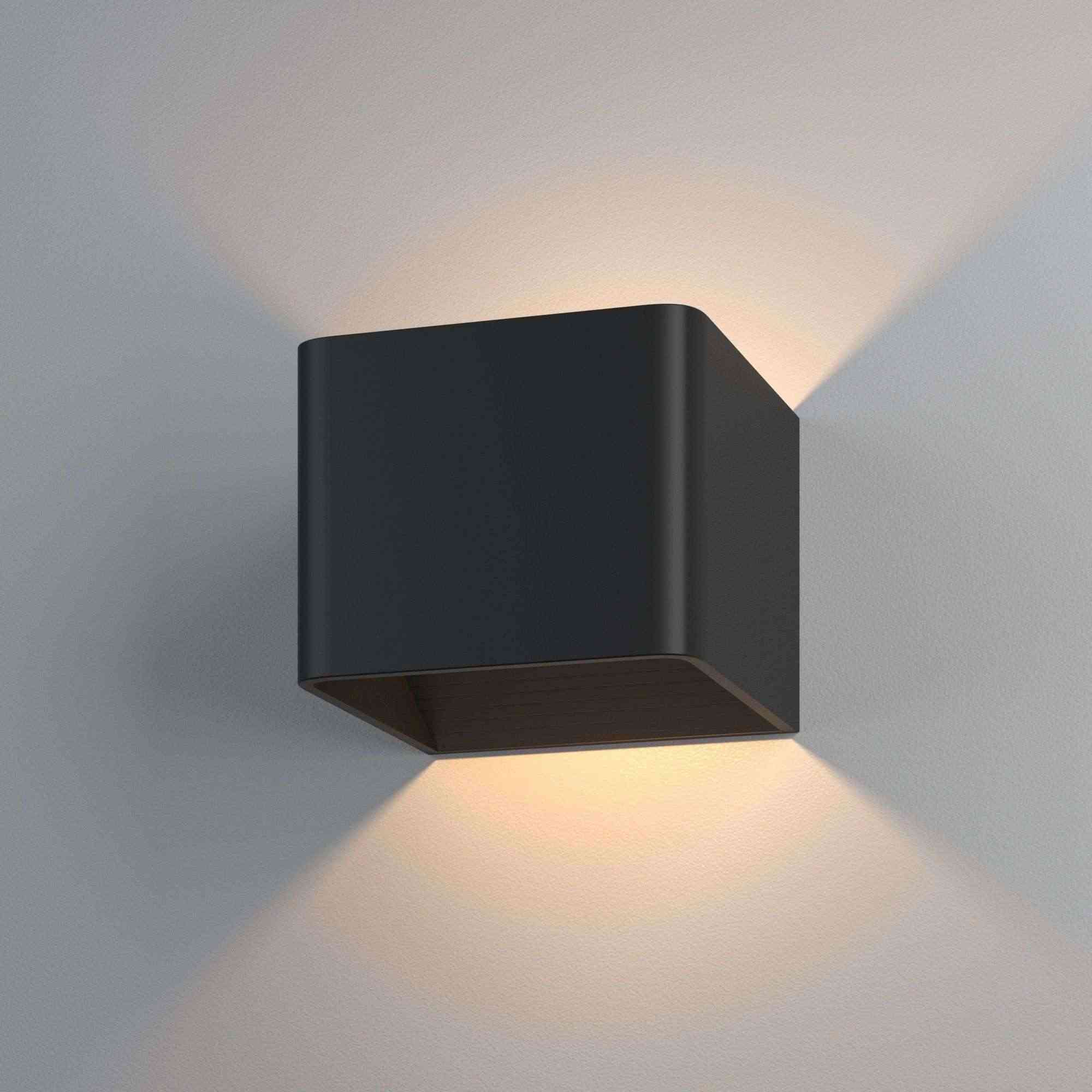 Corudo LED чёрный Настенный светодиодный светильник Elektrostandard Corudo MRL LED 1060