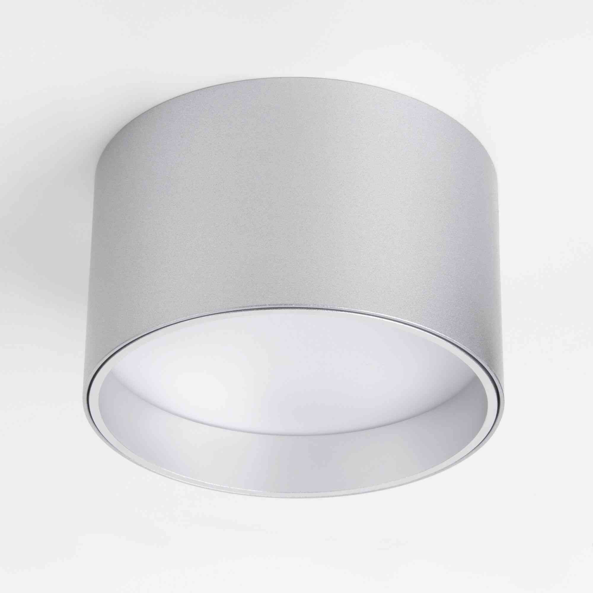 Накладной светодиодный светильник серебро Elektrostandard Banti 25123/LED