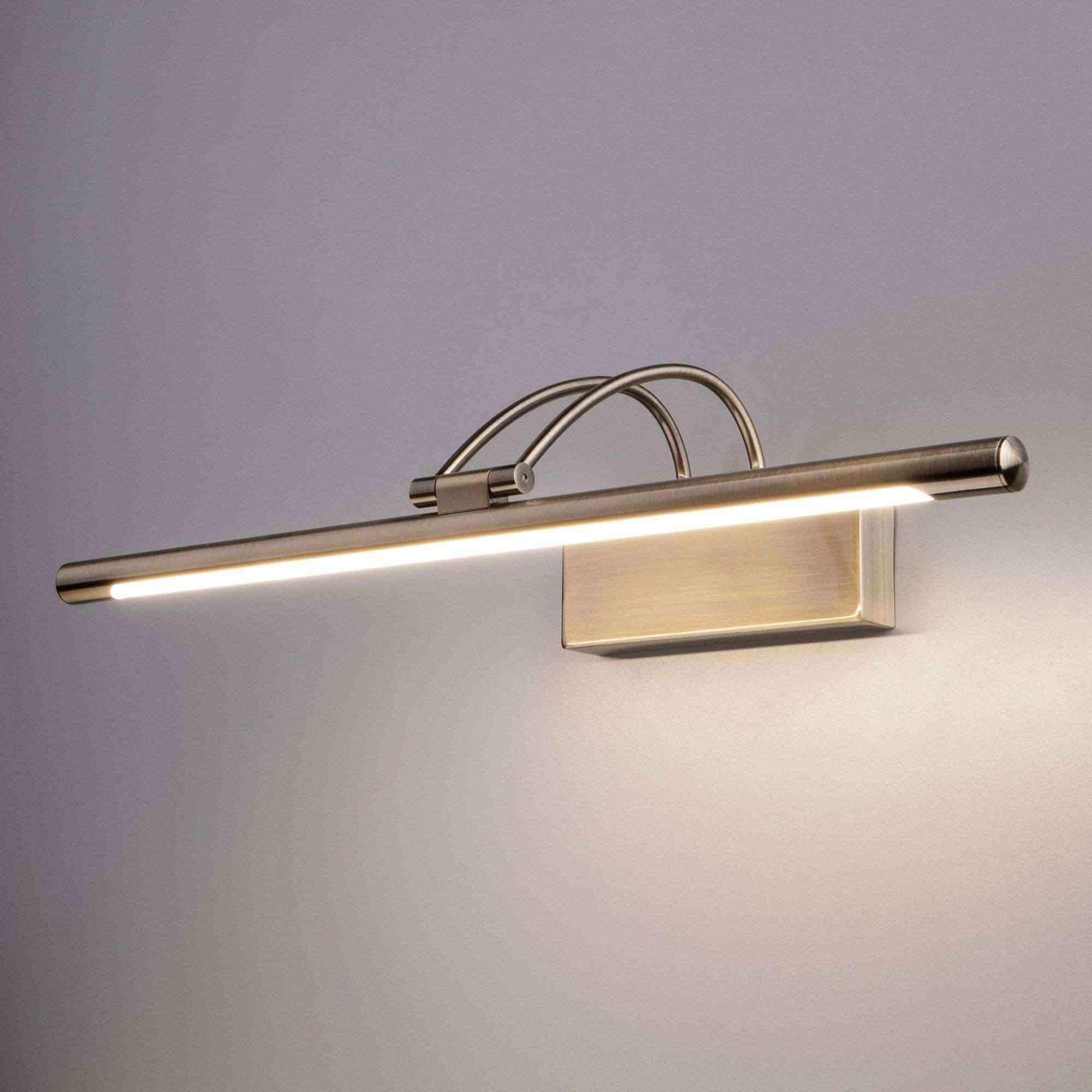 Настенный светодиодный светильник Simple LED бронза Elektrostandard Simple MRL LED 10W 1011 IP20
