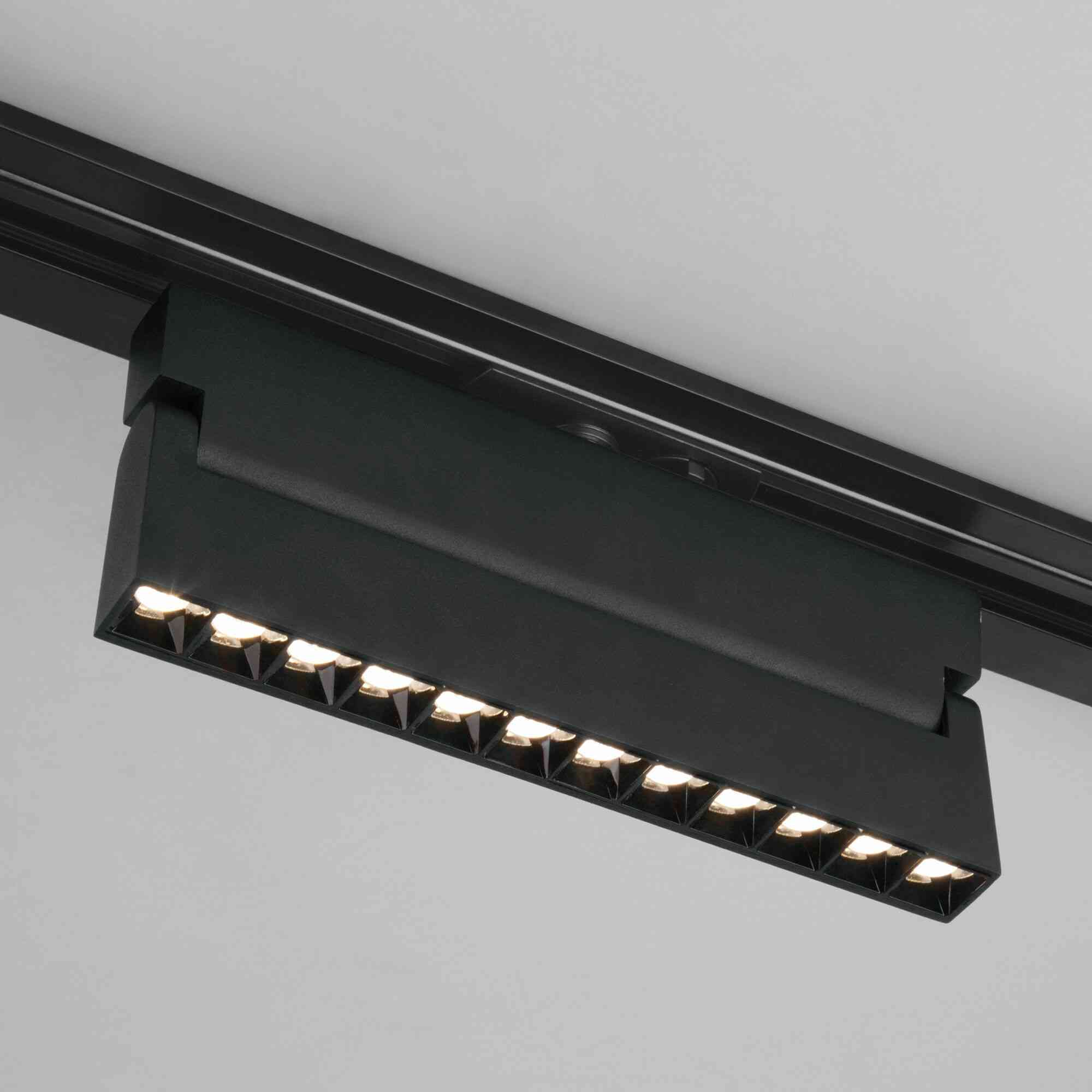 Трековый светодиодный светильник для однофазного шинопровода черный Вт VAMVIDNEE VV412096 1