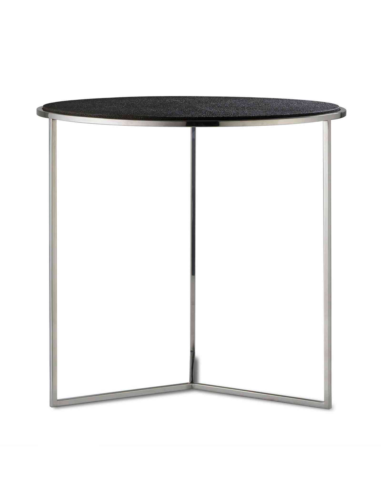 Серый приставной столик “Гвен” LHFST092CS/DPO light charcoal 2