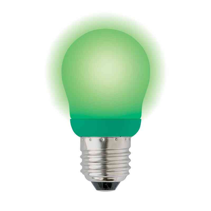 ESL-G45-9-GREEN-E27 Лампа энергосберегающая