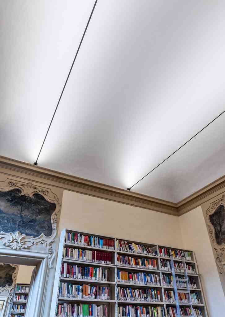 струнный светильник для библиотеки или кабинета