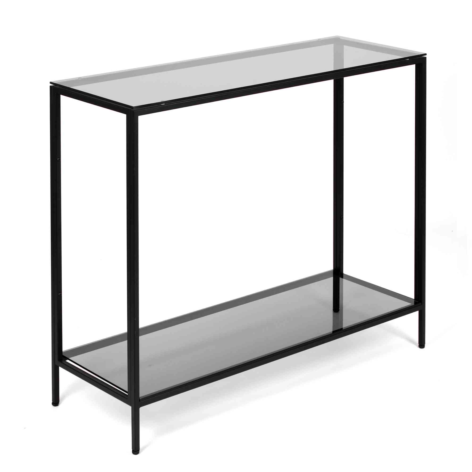 Консольный стол 1081-CB grey черный муар AllConsoles 100x35x80