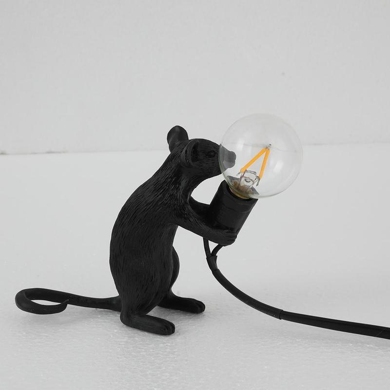 Настольная Лампа Seletti Mouse Sitting Черный By Imperiumloft
