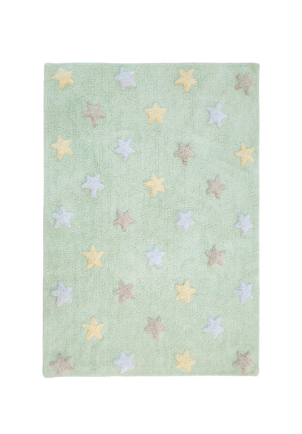 Ковер Триколор Звезды Stars Tricolor (мятный) 120*160 Lorena Canals STARS C-ST-SM 5