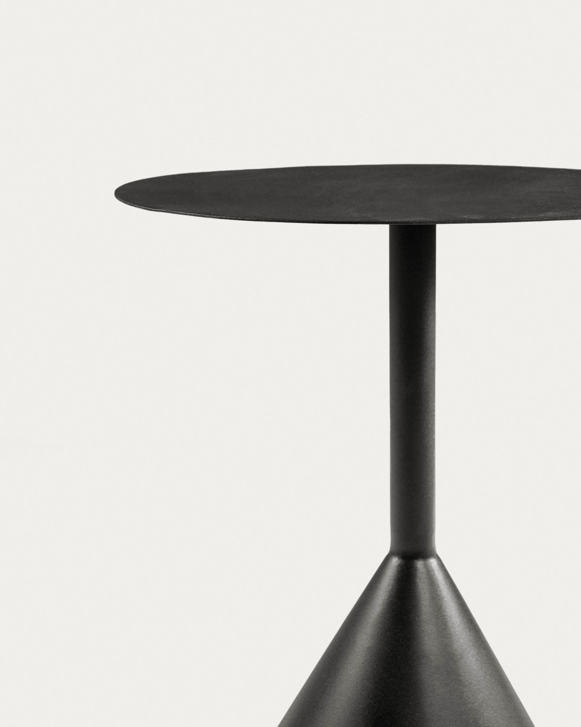 Приставной столик Yinan Ø 48 cm черный 14