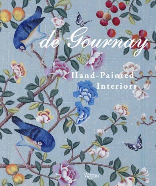 "de Gournay. Hand-Painted Interiors" , книга об интерьерной росписи стен, для дизайнера интерьера