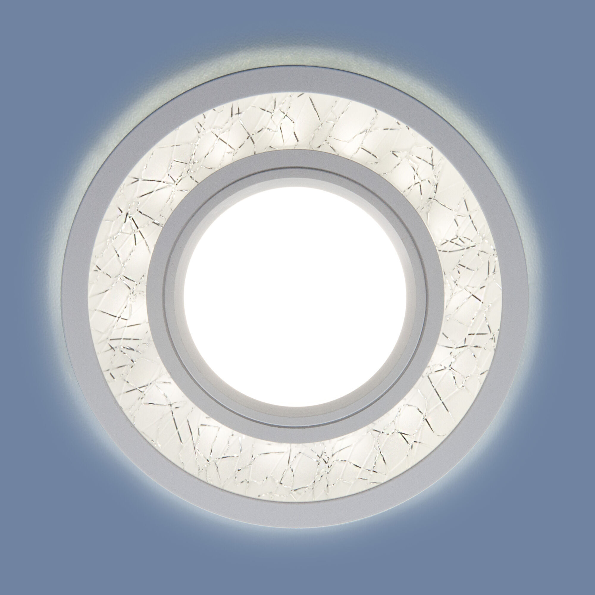 Светильник встраиваемый белый серебро VAMVIDNEE VV554675 2