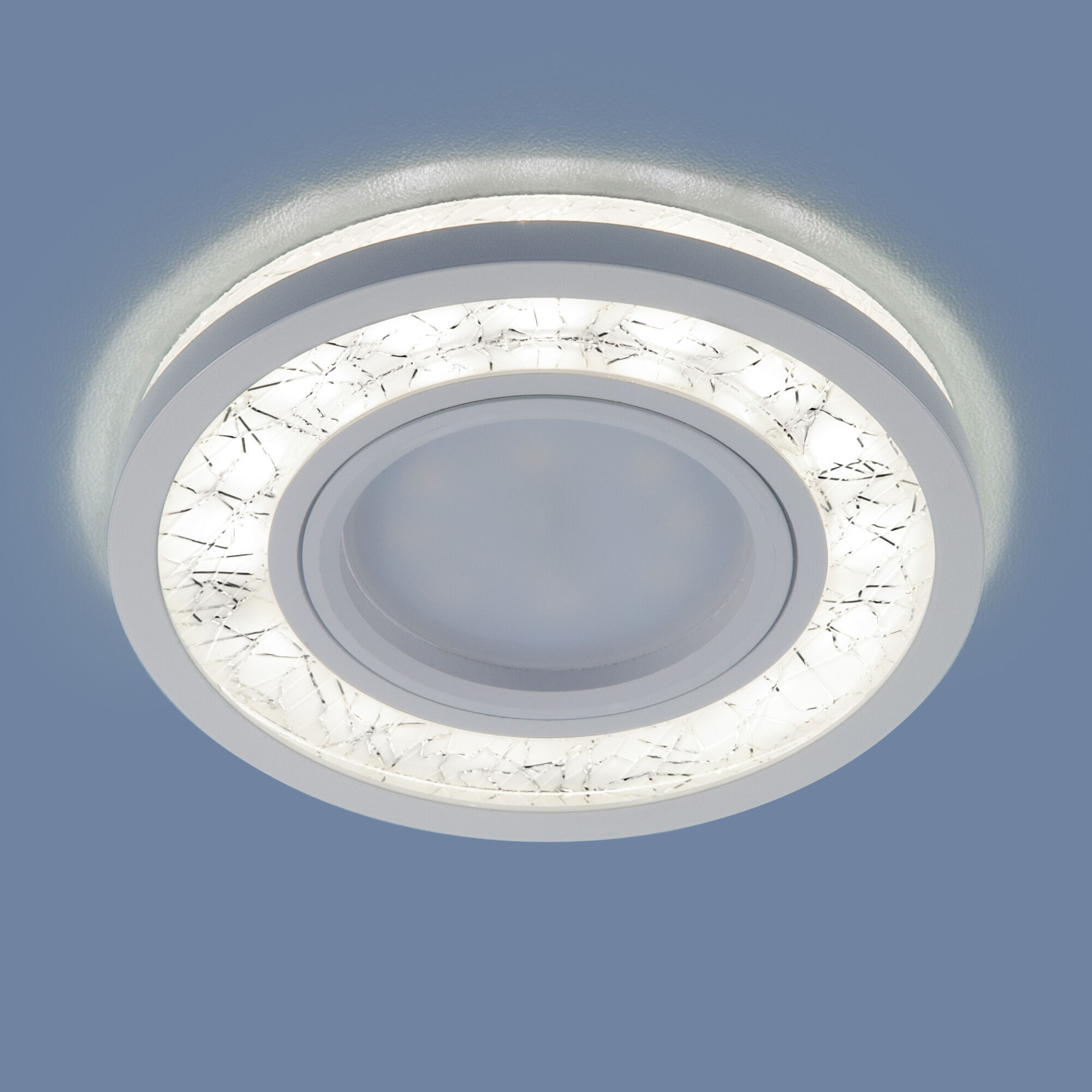 Светильник встраиваемый белый серебро VAMVIDNEE VV554675 3