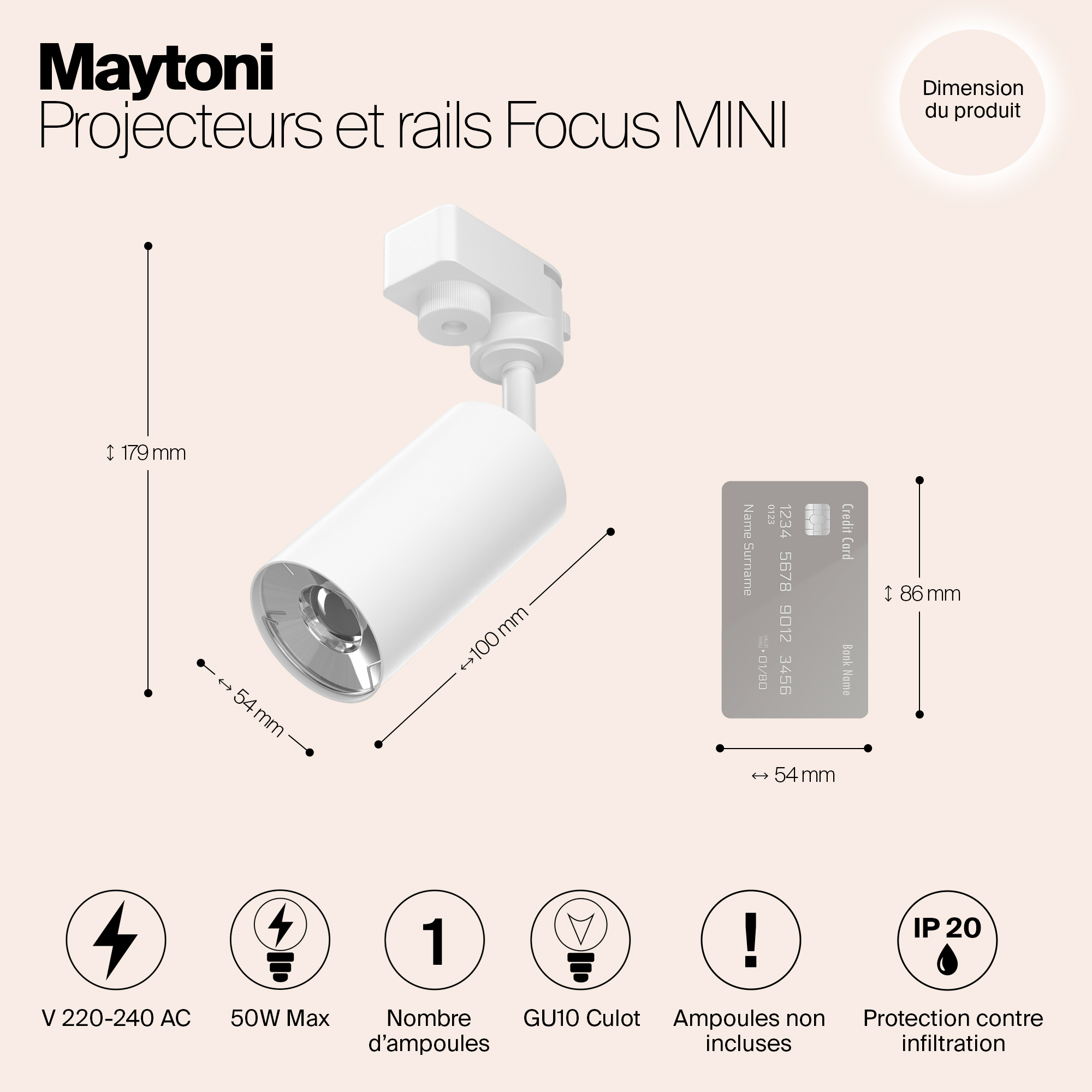 Трековый светильник - VAMVIDNEE VV712753 6 Трековый светильник - VAMVIDNEE VV712753 — изображение 6