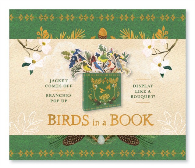 Birds in a Book (a Bouquet in a Book): Jacket Comes Off. Branches Pop Up. Display Like a Bouquet! (Птицы в книге)