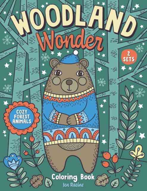 Woodland Wonder: Cozy Forest Animals Coloring Book (Джен Расин: Лесное Чудо. Раскраска с милыми лесными животными) 3 Woodland Wonder: Cozy Forest Animals Coloring Book (Джен Расин: Лесное Чудо. Раскраска с милыми лесными животными) — изображение 3