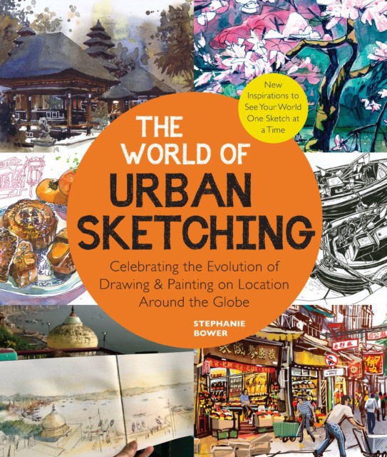 The world of urban sketching (Стефани Бауэр: Мир городского скетчинга)