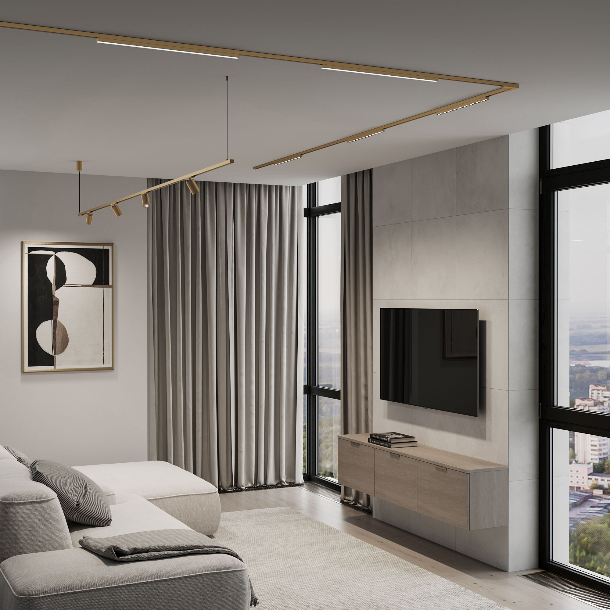 Трековый светильник латунь VAMVIDNEE VV999515 7 Трековый светильник латунь VAMVIDNEE VV999515 — изображение 7