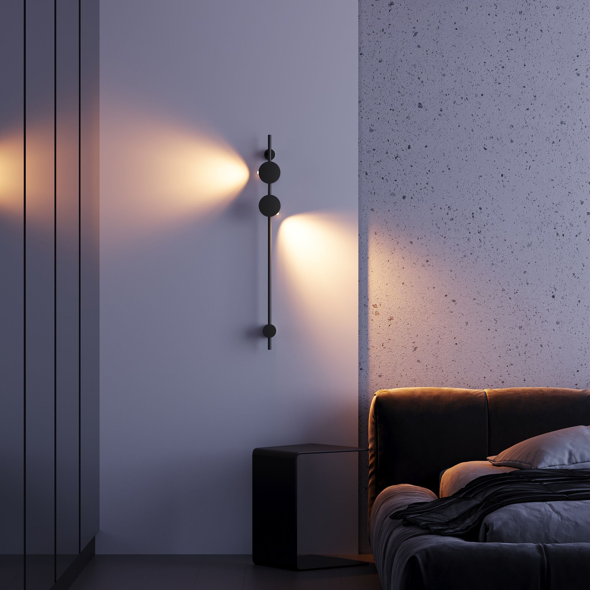 Ветильник настенный светодиодный черный VAMVIDNEE VV981518 5 Ветильник настенный светодиодный черный VAMVIDNEE VV981518 — изображение 5