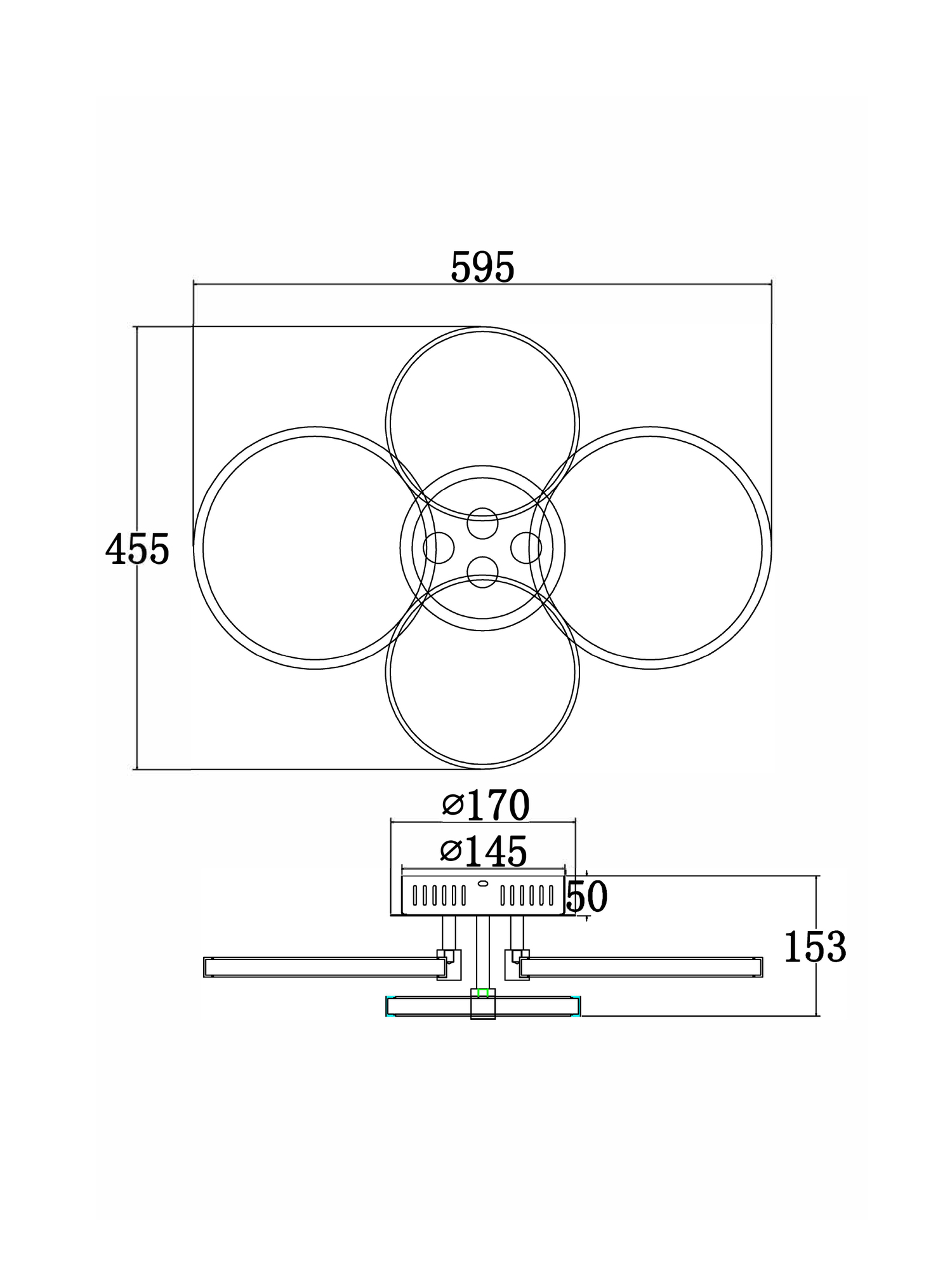 Потолочный светильник VAMVIDNEE VV987302 2 Потолочный светильник VAMVIDNEE VV987302 — изображение 2