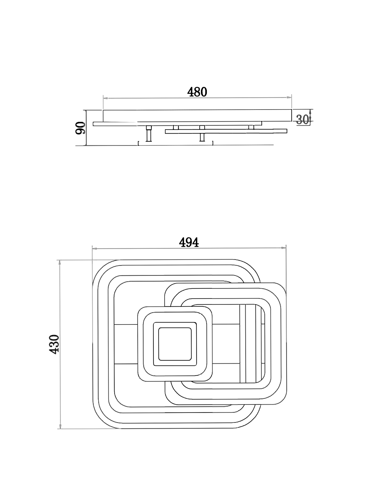 Потолочный светильник VAMVIDNEE VV987188 6 Потолочный светильник VAMVIDNEE VV987188 — изображение 6