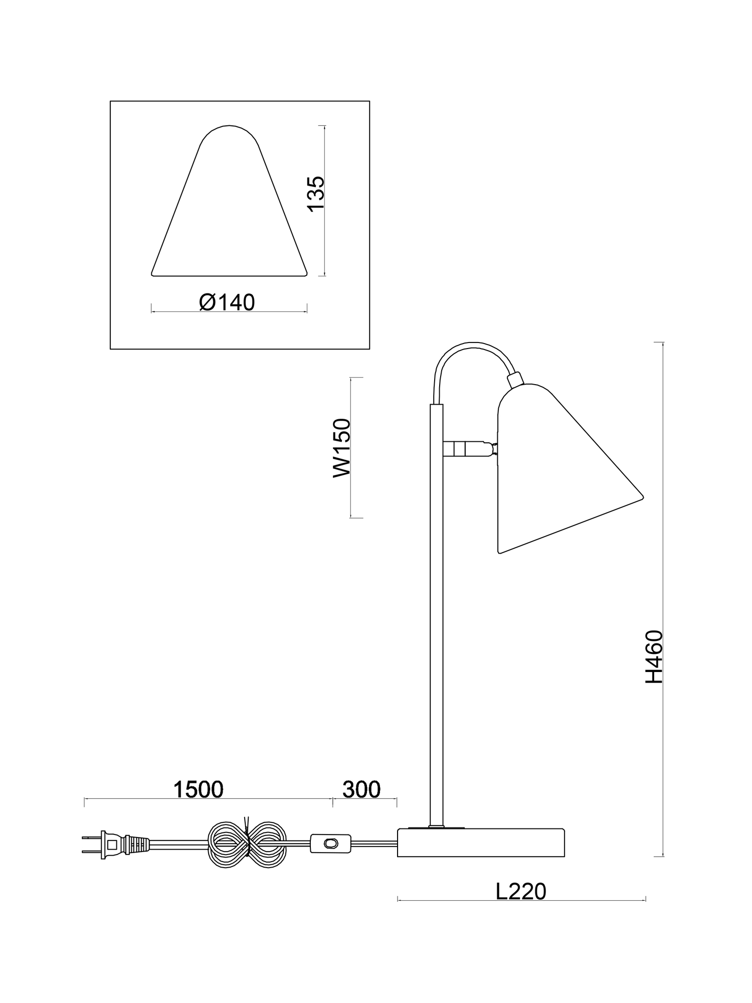 Настольный светильник VAMVIDNEE VV987119 5 Настольный светильник VAMVIDNEE VV987119 — изображение 5