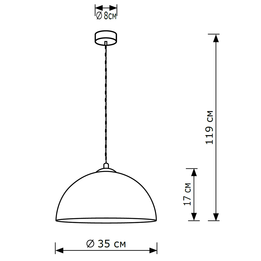 Подвесной светильник VAMVIDNEE VV1001708 4 Подвесной светильник VAMVIDNEE VV1001708 — изображение 4