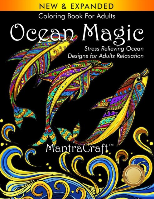 Coloring Book For Adults: Ocean Magic: Stress Relieving Ocean Designs for Adults Relaxation (Магия океана. Раскраска) 86 Coloring Book For Adults: Ocean Magic: Stress Relieving Ocean Designs for Adults Relaxation (Магия океана. Раскраска) — изображение 86