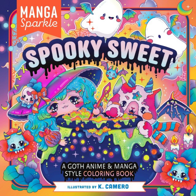 Manga Sparkle: Spooky Sweet (К. Камеро: Раскраска. Сладкий испуг)