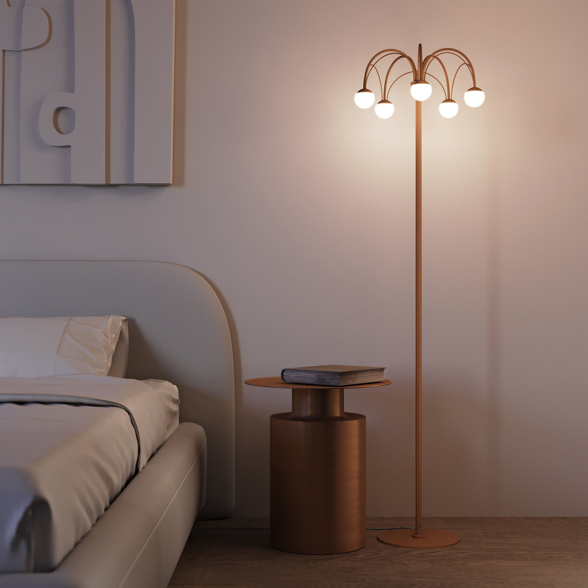 Напольный светодиодный светильник с регулировкой цветовой температуры VAMVIDNEE VV981916 3 Напольный светодиодный светильник с регулировкой цветовой температуры VAMVIDNEE VV981916 — изображение 3